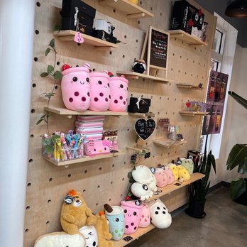 Kokee Tea - a variety of stuffed animals on shelves - Coffee & Tea Near Me - Clarksville, Maryland Kokee Tea - a variety of stuffed animals on shelves - Coffee & Tea Near Me - Clarksville, Maryland