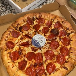 Hometown Pizza - Stuffed crust pepperoni pizza