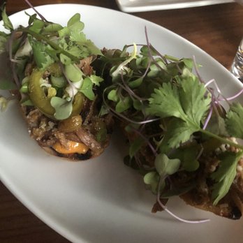 BoccaLupo - Pulled pork bruschetta. Really flavorful and the bread is not too hard. - Italian Near Me - Atlanta, Georgia BoccaLupo - Pulled pork bruschetta. Really flavorful and the bread is not too hard. - Italian Near Me - Atlanta, Georgia