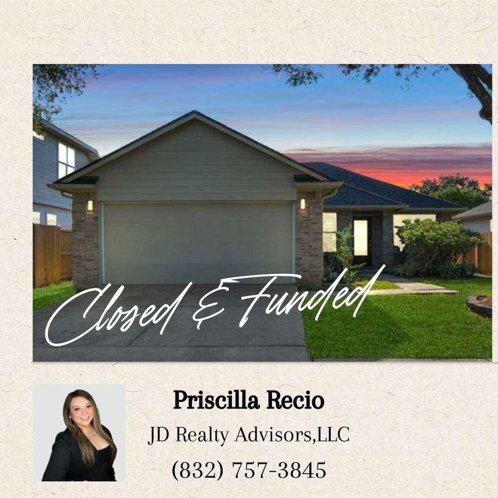 PRISCILLA RECIO JD REALTY ADVISORS Contact Agent Sugar Land