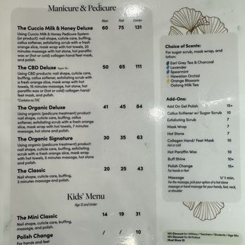 Ombre Nail Bar - Menu - Nail Salons Near Me - Garden Grove, California