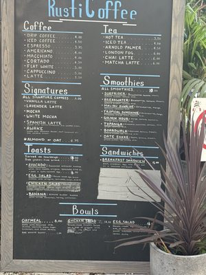 Menu photo 1 Rustic Coffee Santa Monica, CA