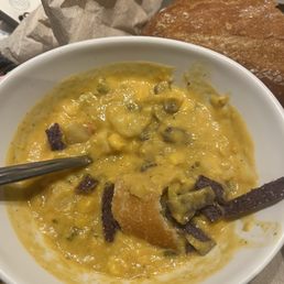 Mexican corn chowder