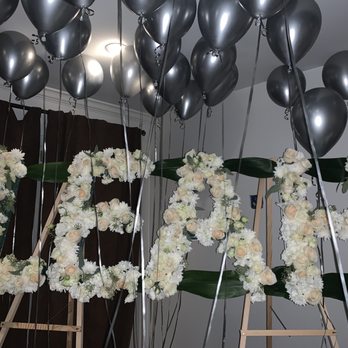 Euphoria Flowers - White roses and hydrangeas + some greens - Florists Near Me - Glendale, California