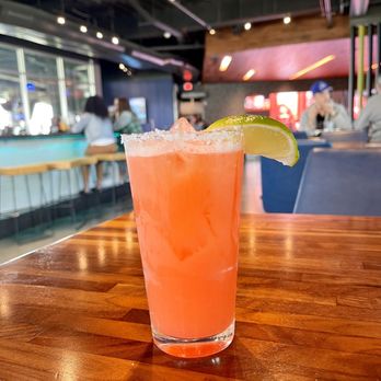 Topgolf - Strawberry Skinny Margarita - Sports Bars Near Me - Ontario, California Topgolf - Strawberry Skinny Margarita - Sports Bars Near Me - Ontario, California