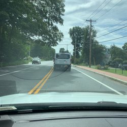 Route 100 Market - This guy thinks he owns the road