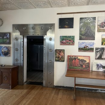 Brickhouse Coffee - A bank vault?  There must be a story - Coffee & Tea Near Me - Willits, California
