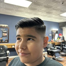 After shot of Eli and was proudly sporting his new haircut. It take a lot of confidence for Eli to get a haircut. He felt very comfortable. After shot of Eli and was proudly sporting his new haircut. It take a lot of confidence for Eli to get a haircut. He felt very comfortable.