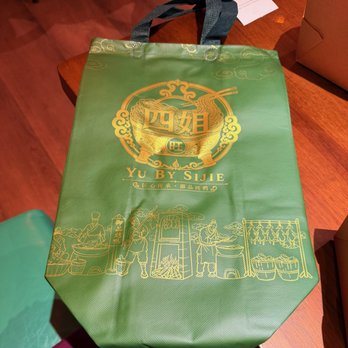 Yu By Sijie - gift bag for leftovers - Chinese Near Me - Las Vegas, Nevada Yu By Sijie - gift bag for leftovers - Chinese Near Me - Las Vegas, Nevada
