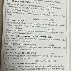 Pad Thai - Menu - November 2024