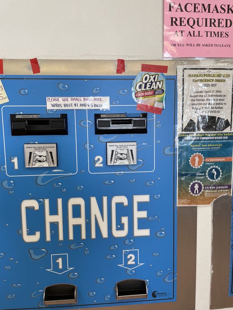 ELITE LAUNDROMAT Updated October 2024 36 US160, Tuba City, Arizona