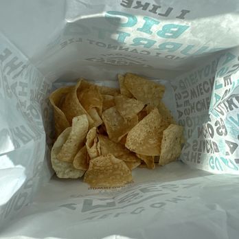 Moe's Southwest Grill - This is how much chips Angie gave me. SMH - Tex-Mex Near Me - Dacula, Georgia Moe's Southwest Grill - This is how much chips Angie gave me. SMH - Tex-Mex Near Me - Dacula, Georgia