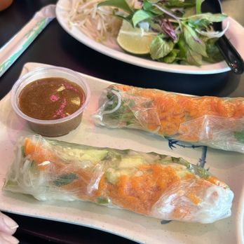 Mama Kim’s - Formerly Pho Ha - Spring roll with peanut sauce - Vietnamese Near Me - Nederland, Texas Mama Kim’s - Formerly Pho Ha - Spring roll with peanut sauce - Vietnamese Near Me - Nederland, Texas