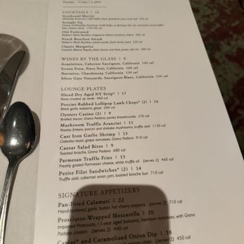 The Capital Grille - Menu - Steakhouses Near Me - Plano, Texas The Capital Grille - Menu - Steakhouses Near Me - Plano, Texas