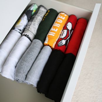 Organized T Shirt Drawer By Your Pro Organizer Yelp