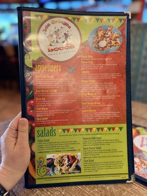 Menu photo 1 Los Gringos Locos Apache Junction, AZ