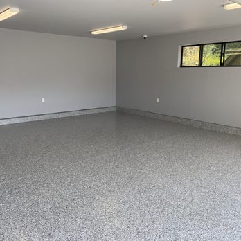 Superior Epoxy Flooring - Floor compleated, now it needs to sit for days before a car can drive on it. - Flooring Near Me - Redlands, California