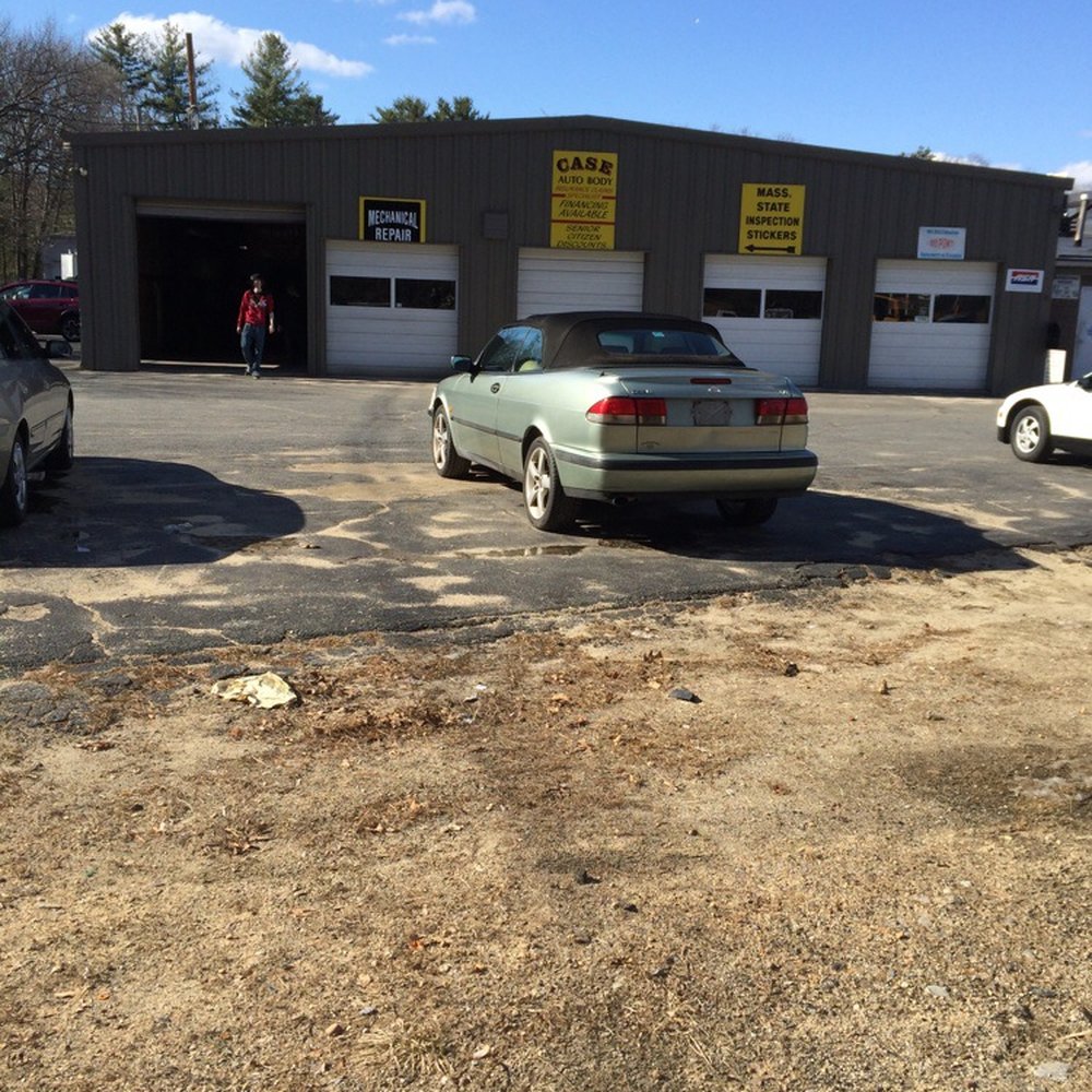 Case Auto Body - The garage/ parking lot - Body Shops Near Me - Marlborough, Massachusetts Case Auto Body - The garage/ parking lot - Body Shops Near Me - Marlborough, Massachusetts