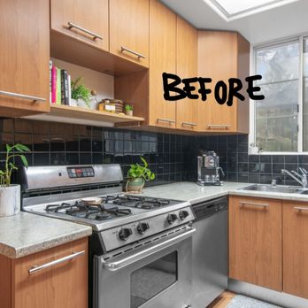 PCH Home Renovation - Old cramped kitchen with old cabinets - General Contractors Near Me