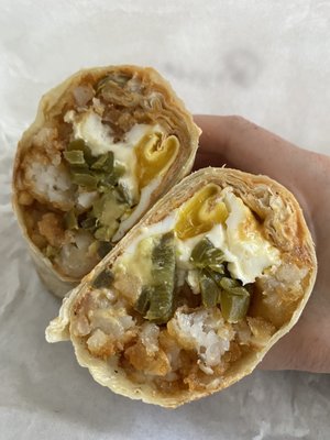 Bad-Ass Breakfast Burritos by null