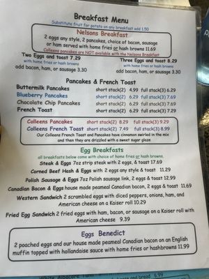 Menu photo 2 Nelsons Cafe Niagara Falls, NY