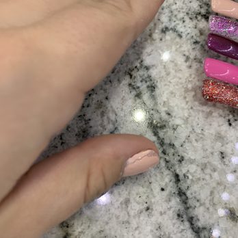 Annie Nails - Nails 2 days after getting them done. - Nail Salons Near Me - Simpsonville, South Carolina Annie Nails - Nails 2 days after getting them done. - Nail Salons Near Me - Simpsonville, South Carolina