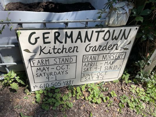 Germantown Kitchen Garden Farm Stand and Plant Nursery by null