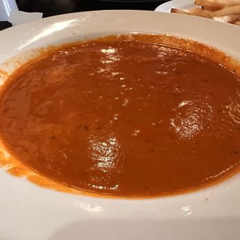 Streamliner Lounge - Tomato soup. I also had a side order of Parmesan Sourdough that was a great compliment! - Lounges Near Me - Orange, California Streamliner Lounge - Tomato soup. I also had a side order of Parmesan Sourdough that was a great compliment! - Lounges Near Me - Orange, California
