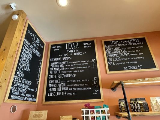 Menu photo 4 Lever Coffee Alamo, CA