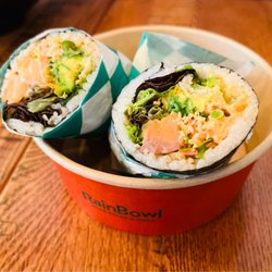 Rainbowl - Sushi wrap! Super recommended!