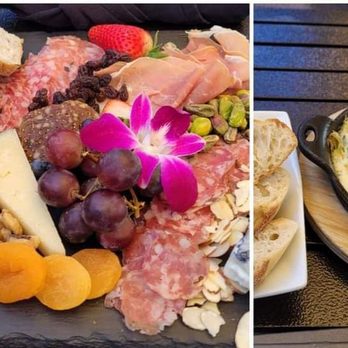Complexity Wine - 7 item charcuterie, spinach and artichoke dip. - Wine Tasting Classes Near Me - Lancaster, California