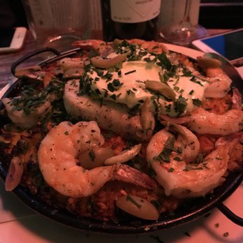 The Well - Classic paella with prawns and halibut - Bars Near Me - Oakland, California The Well - Classic paella with prawns and halibut - Bars Near Me - Oakland, California