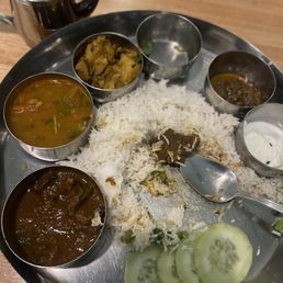 Goat Thali Goat Thali