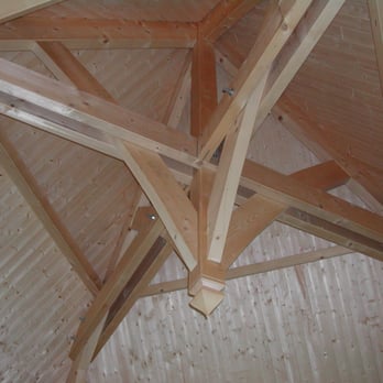 Tcaz - charpente apparente dit cathédrale. - Roofing Near Me - Marolles En Brie, 94