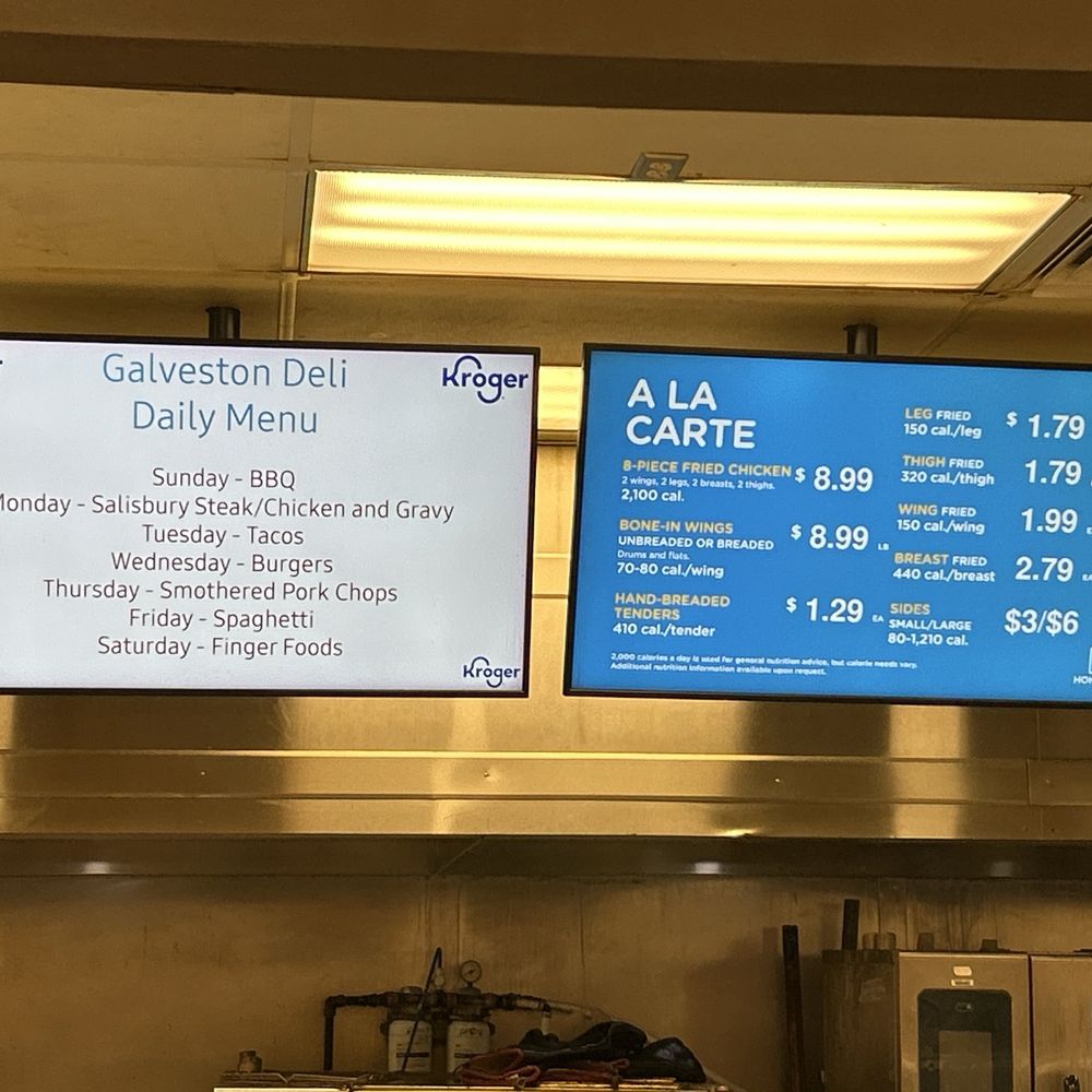 Kroger Food Stores - Daily specials in deli - Grocery Near Me - Galveston, Texas Kroger Food Stores - Daily specials in deli - Grocery Near Me - Galveston, Texas