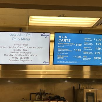 Kroger Food Stores - Daily specials in deli - Grocery Near Me - Galveston, Texas