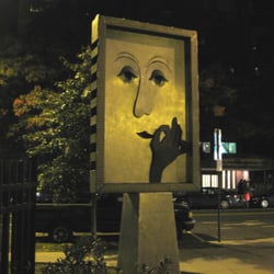 S Street Dog Park - Modernist sculpture at the park