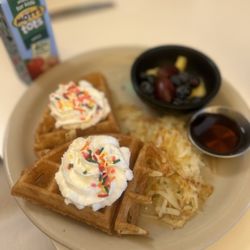 Kids waffle.