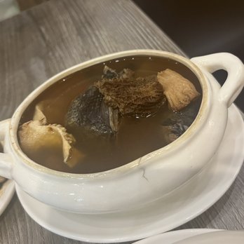 The Soup - (Oct 2022) F4. Stewed Soup with Morel Mushroom, Fish Maw, and Tender Chicken - Soup Near Me - San Francisco, California