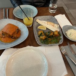 Antalya Restaurant - Lamb vegetable & sea bass fish