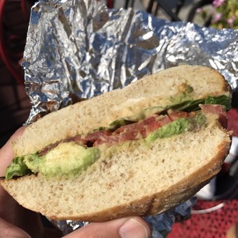 Bank Cafe - Vegan! Ciabatta bread with Avo, hummus, lettuce and tomato. So good - Cafes Near Me - Lake George, New York Bank Cafe - Vegan! Ciabatta bread with Avo, hummus, lettuce and tomato. So good - Cafes Near Me - Lake George, New York