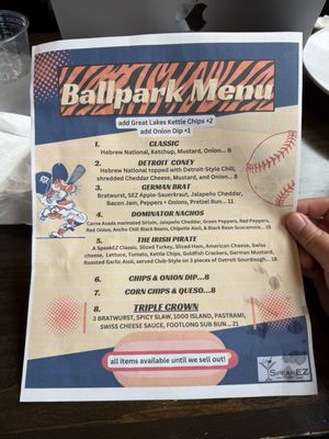 Menu photo 3 SpeakEZ Lounge Grand Rapids, MI