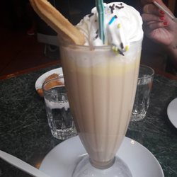 Helado de café frío