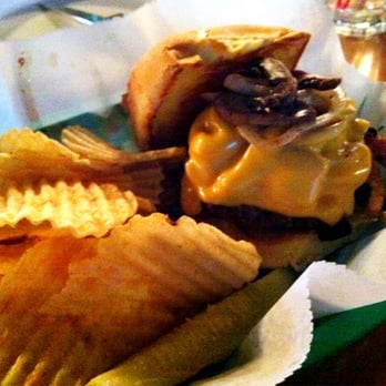 The Dirty Duck - First contender for best burger - Bars Near Me - Cheboygan, Michigan