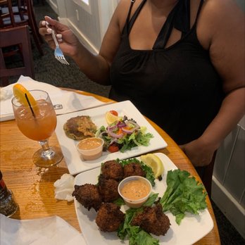 Schooner's Restaurant - Bahamian conch and crab cakes. - Seafood Near Me - Jupiter, Florida