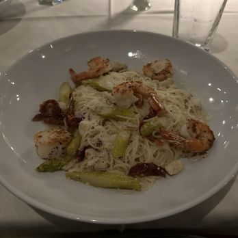 Opus Bistro & Steakhouse - Opus Pasta was good, but I liked it better without the asparagus. - New American Near Me - League City, Texas Opus Bistro & Steakhouse - Opus Pasta was good, but I liked it better without the asparagus. - New American Near Me - League City, Texas
