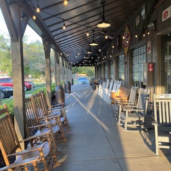 Cracker Barrel Old Country Store - Love the rocking chairs on the front porch - American Near Me - Wichita, Kansas Cracker Barrel Old Country Store - Love the rocking chairs on the front porch - American Near Me - Wichita, Kansas