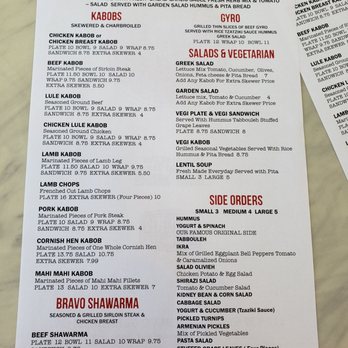 Cafe Bravo - Menu 07/2020. During covid times. - Middle Eastern Near Me - Glendale, California Cafe Bravo - Menu 07/2020. During covid times. - Middle Eastern Near Me - Glendale, California