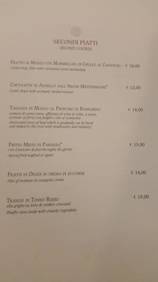Menu photo 2 S'abba e Sa Murta Tortolì, OG