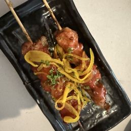 Pork skewers Pork skewers
